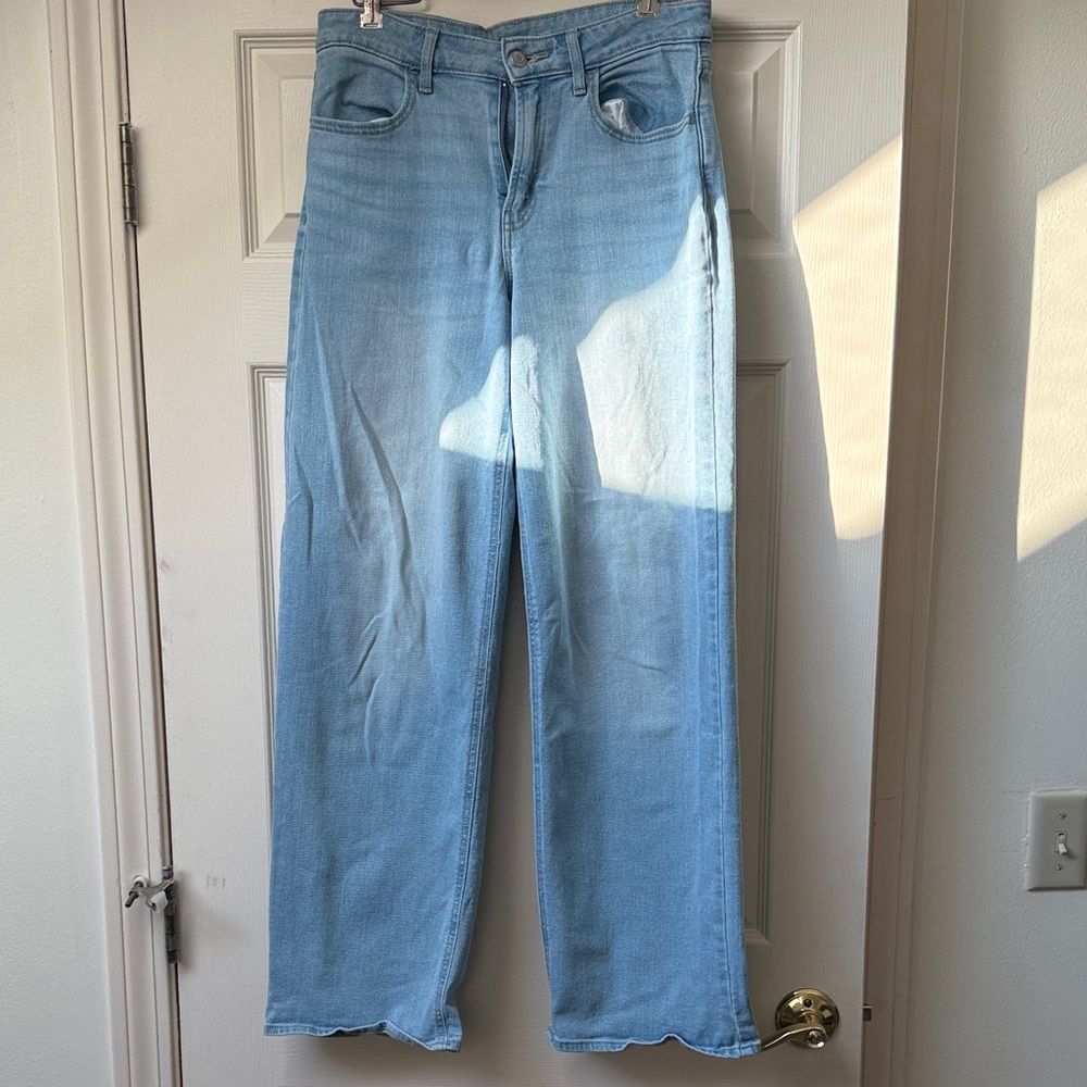 Old navy high rise wow wide leg jeans
